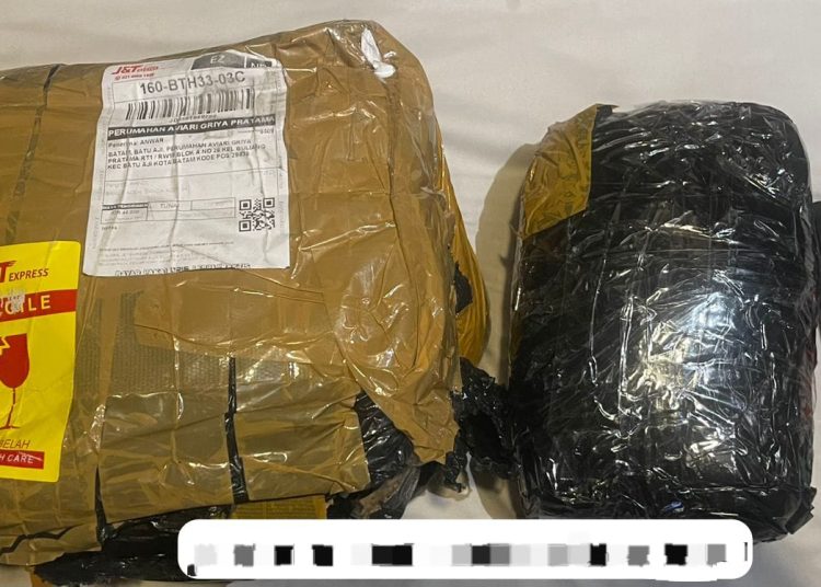 Ditresnarkoba Polda Kepri Gagalkan Kiriman Ganja Jaringan Aceh – Batam