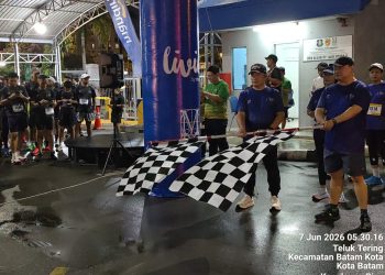 Polresta Barelang Amankan Batam Charity Fun Run 2026, 1.500 Peserta Rampungkan Lari Tanpa Gangguan