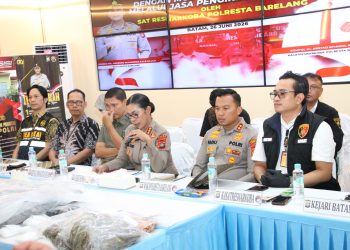 Polresta Barelang Gagalkan Kiriman 1 Kg Sabu Modus Paket Bayi, 60 Ribu Jiwa Terselamatkan