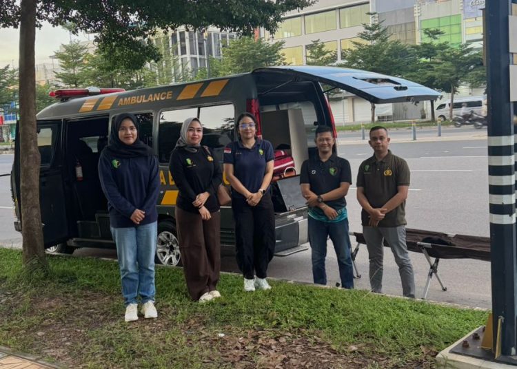 Kawal Seligi Fun Bike 2026, Tim Medis Polresta Barelang Siagakan Layanan Kesehatan Terpadu