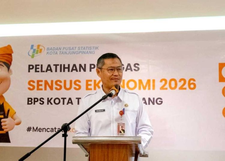 Ekonomi Bergeser ke Digital, Sekda Tanjungpinang Minta Petugas Sensus Ekonomi 2026 Cermat di Lapangan