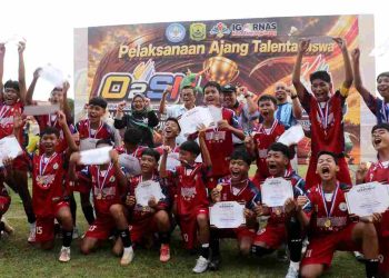 Dominasi GSI 2026, Kecamatan Tanjungpinang Timur Sabet Juara Sepak Bola Pelajar