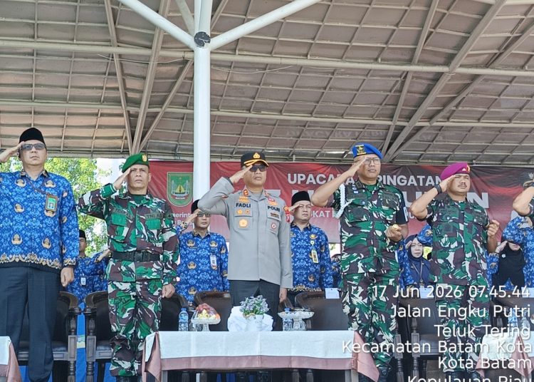Kompak, Forkopimda Batam Gelar Upacara 17 Hari Bulan Demi Jamin Kondusivitas Investasi