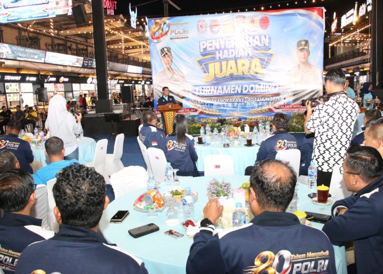 Meriahkan Hari Bhayangkara Ke-80, Wakapolda Resmi Tutup Turnamen Domino Kapolda Kepri Cup 2026