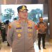Kapolresta Barelang Dampingi Kapolda Kepri Sambut Menko Polkam di Bandara Hang Nadim