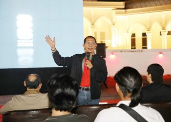 Dua Gol Spanyol Goyang Museum Raja Ali Haji, Amsakar Nobar Piala Dunia Bersama Ribuan Warga Batam