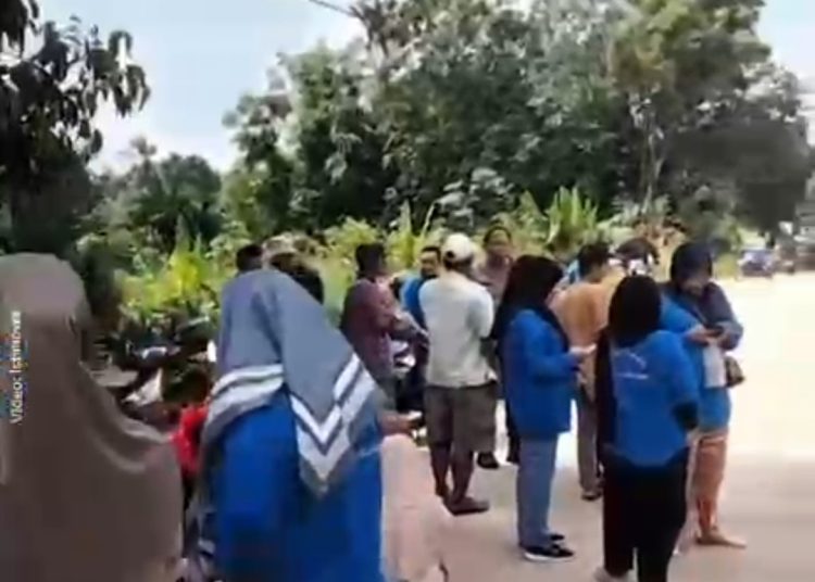 Puluhan Warga Kampung Tua Batu Besar Bersiap Hadang Pemagaran Lahan PT Bintang Jaya Andalas