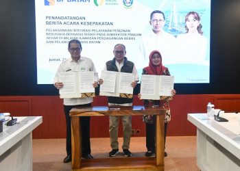 Integrasi Perizinan Pangan Segar KPBPB Batam, Pemprov Kepri Pacu Kemudahan Berusaha
