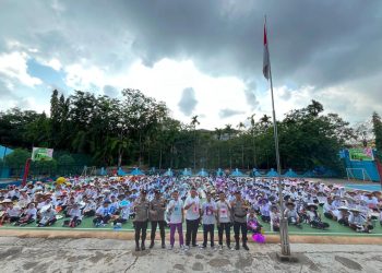 Dukung MPLS SMAN 1 Batam, Polsek Sekupang Edukasi 480 Siswa Baru Cegah Bullying dan Narkoba
