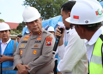 Tingkatkan Layanan SIM, Kapolda Kepri Pimpin Ground Breaking Gedung Satpas Prototipe Polresta Barelang