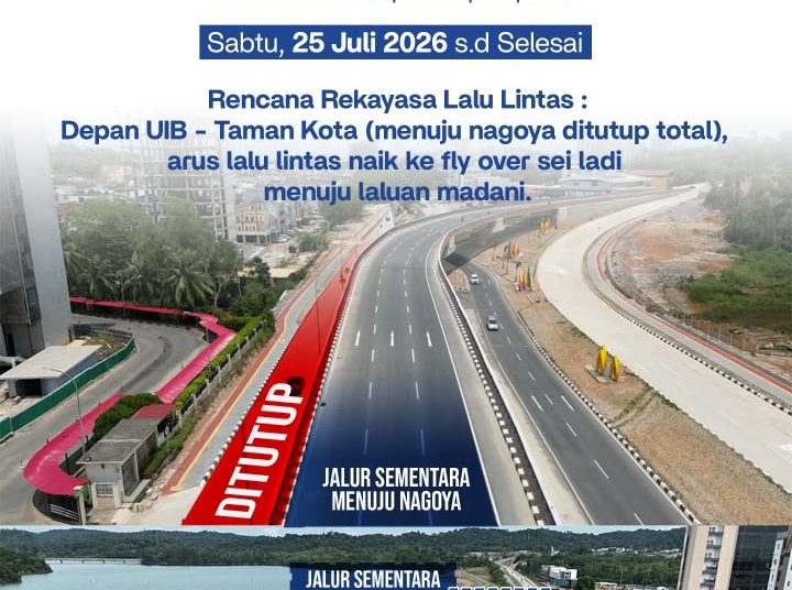 Tingkatkan Kelancaran Akses Logistik, BP Batam Mulai Rekonstruksi Jalan Gajah Mada