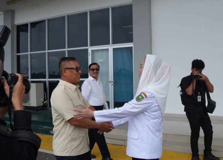 Mendarat di Natuna, Wagub Nyanyang Bahas Sektor Perikanan dan UMKM Perbatasan
