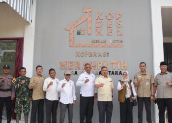 Kebut 57 Titik, Wagub Nyanyang Tinjau Pembangunan Koperasi Desa Merah Putih di Natuna