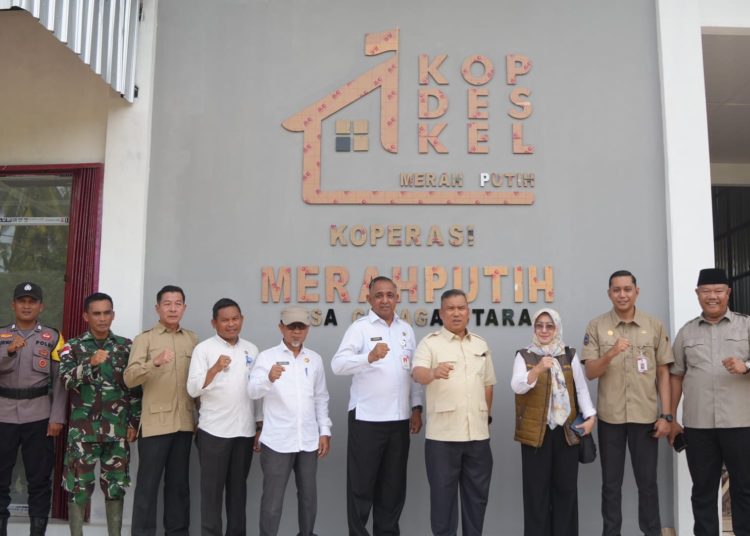 Kebut 57 Titik, Wagub Nyanyang Tinjau Pembangunan Koperasi Desa Merah Putih di Natuna