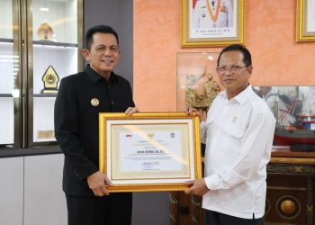 Pindah Tugas ke Lampung, Ketua Pengadilan Tinggi Kepri Pamit ke Gubernur Ansar Ahmad
