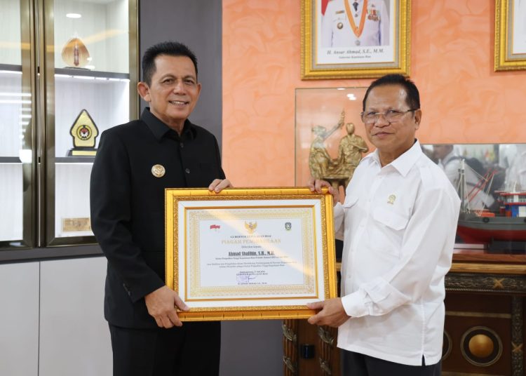 Pindah Tugas ke Lampung, Ketua Pengadilan Tinggi Kepri Pamit ke Gubernur Ansar Ahmad