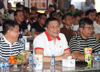 Perkuat Kemitraan Pers, Kapolresta Barelang Gelar Nobar Piala AFF 2026 Bersama Wartawan