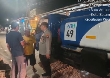 Antisipasi Kejahatan Malam, Polsek Batu Ampar Gencarkan Patroli KRYD di Titik Rawan
