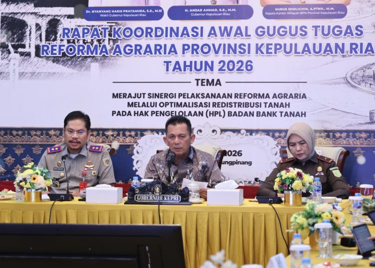 Gubernur Ansar Ahmad Bidik Akselerasi Redistribusi 3.000 Hektare Lahan Bekas HGU di Bintan