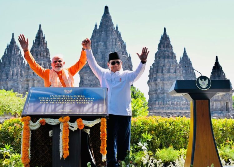 Dampingi PM Modi ke Candi Prambanan, Presiden Prabowo Teken Kerja Sama Restorasi Warisan Dunia