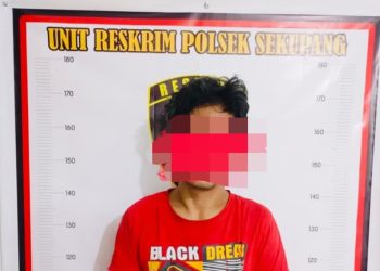 Aksinya Terekam CCTV, Pelaku Pencurian Sepeda di Tiban Indah Diringkus Polsek Sekupang