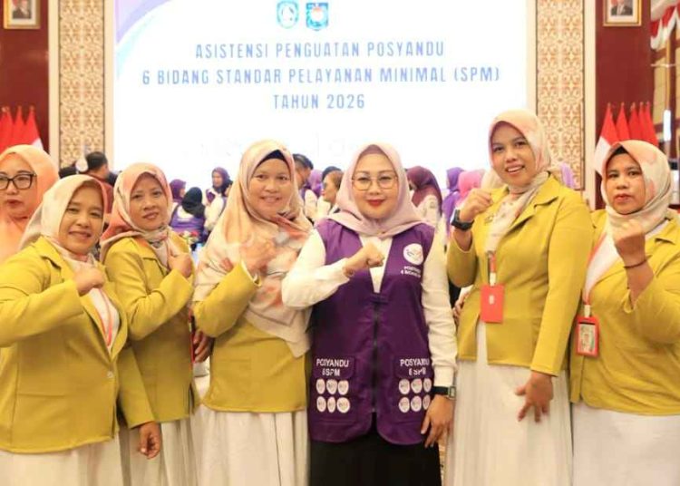 Dukung SPM 6 Bidang, Ketua TP Posyandu Tanjungpinang Yuniarni Weni Perkuat Layanan Kesehatan Luring dan Daring