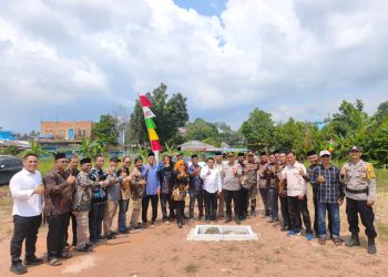 Dukung Investasi SDM, Wakapolresta Barelang Kawal Peletakan Batu Pertama SMKN 13 Batam di Bengkong