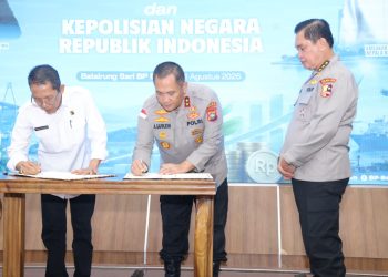 Dukung Keamanan Investasi, Kapolresta Barelang Hadiri Penandatanganan MoU BP Batam dan Polri