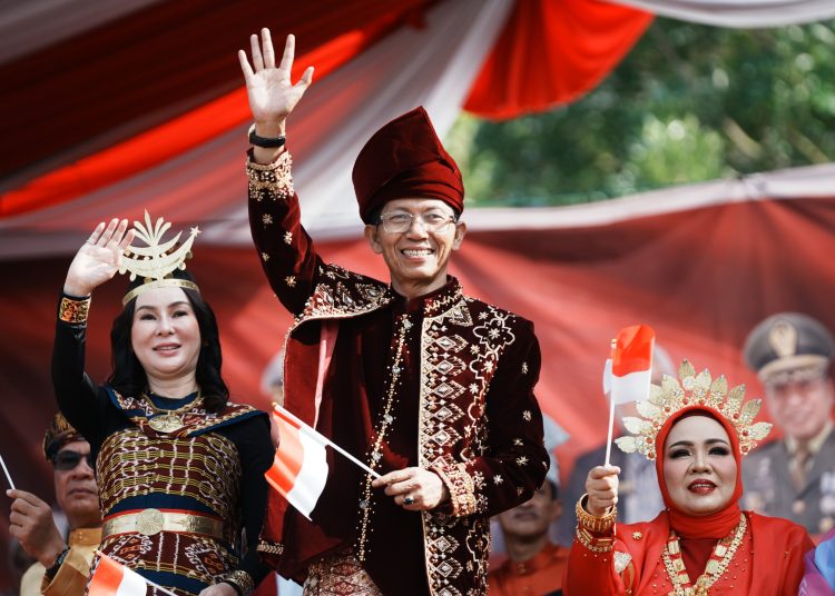 Tampilkan 7 Kedeputian dan Kendaraan Operasional, BP Batam Ikuti Pawai Pembangunan HUT ke-81 RI
