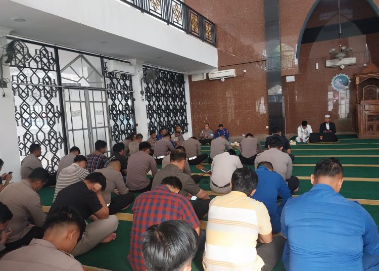 Polresta Barelang Gelar Binrohtal Rutin, Perkuat Moral dan Integritas Personel