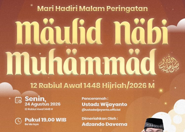 Pemko Batam Gelar Peringatan Maulid Nabi di Tanjung Piayu, Hadirkan Ustaz Wijayanto