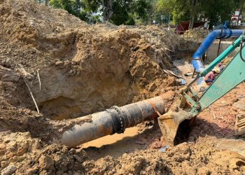 Perbaikan Pipa 800 MM di Muka Kuning Rampung, BP Batam Pulihkan Air Bertahap