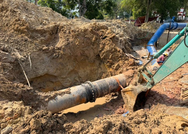 Perbaikan Pipa 800 MM di Muka Kuning Rampung, BP Batam Pulihkan Air Bertahap