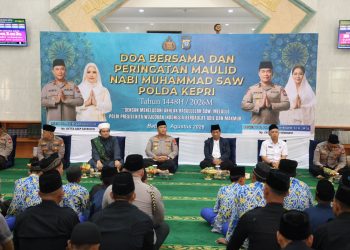 Peringati Maulid Nabi 1448 H, Polda Kepri Santuni Anak Yatim dan Tekankan Empat Sifat Rasulullah