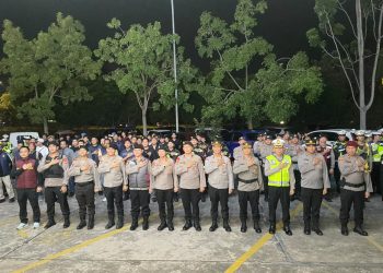 Antisipasi Kejahatan Jalanan dan Balap Liar, Patroli Skala Besar Polda Kepri Sita 27 Motor Knalpot Brong