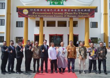 Resmikan Pusdiklat Sikkhapana Guang Ji, Wagub Nyanyang Apresiasi Kerukunan Umat Buddha di Kepri