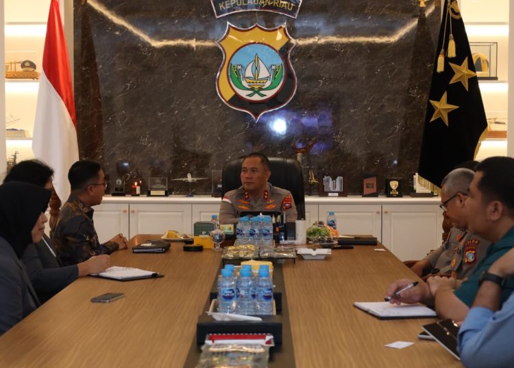 Perkuat Keamanan Internasional, Kapolda Kepri Terima Kunjungan Security Advisor UNDSS