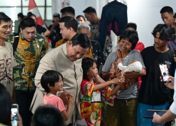 Tanpa Agenda resmi, Presiden Prabowo Tinjau Hunian Relokasi Warga Eks Bantaran Rel di Kramat Raya