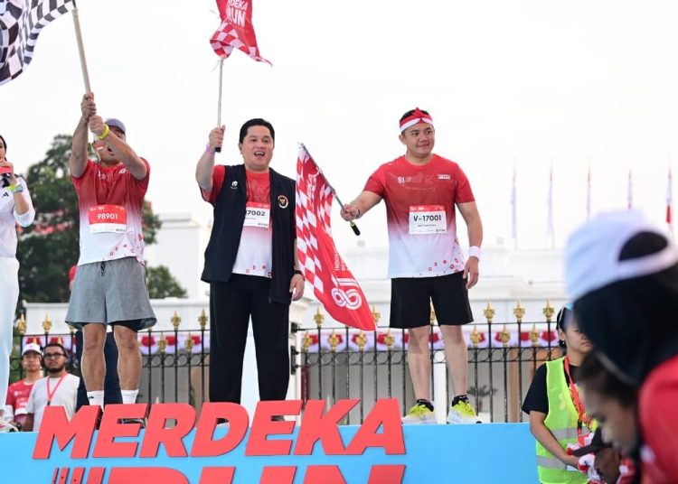 Semarakkan HUT ke-81 RI, 12 Ribu Pelari Padati Merdeka Run 2026 di Istana Merdeka