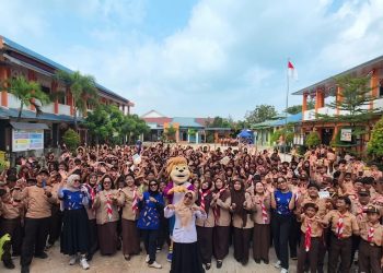 Ceria dan Edukatif, Paddle Pop Happy School 2026 Edukasi Jajanan Sehat di SDN 011 Bengkong