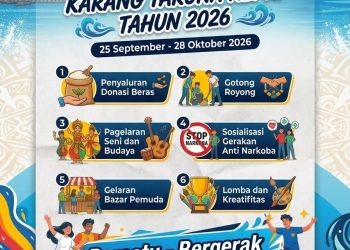 Sambut Bulan Bhakti ke-66, Karang Taruna Kepri Gelar Kegiatan di Tanjungpinang dan Bintan