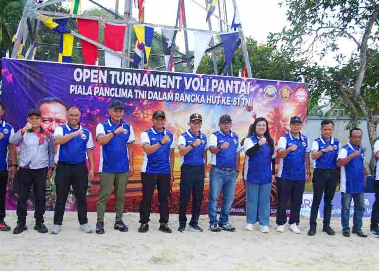 Semarakkan HUT ke-81 TNI, Open Tournament Voli Pantai Piala Panglima TNI 2026 Digelar di Tanjungpinang