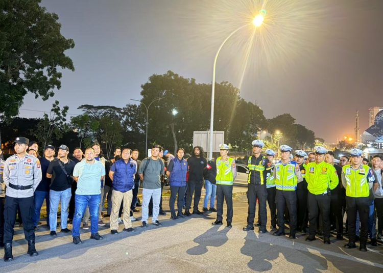 Tekan Balap Liar dan Knalpot Brong, Polresta Barelang Gelar Patroli KRYD Skala Besar