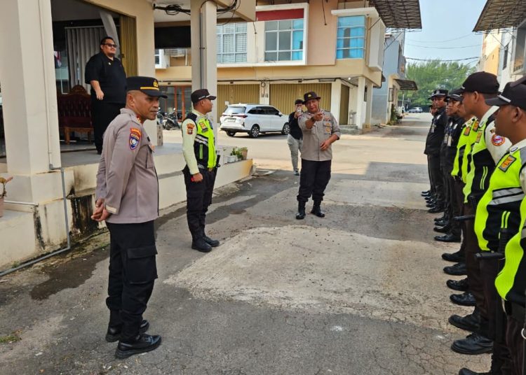 Tingkatkan Profesionalisme Satpam, Satbinmas Polresta Barelang Gelar Pembinaan Pam Swakarsa di Batam Kota