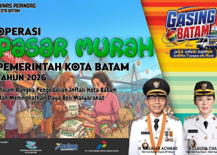 Bantu Jaga Daya Beli Warga, Pemko Batam Gelar Operasi Pasar Murah di Enam Lokasi