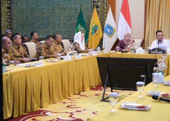 Hadiri Rakor Bersama Gubernur Ansar, Wawako Raja Ariza Siap Sinergikan Pembangunan Tanjungpinang dan Pusat