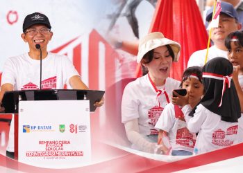 Groundbreaking Sekolah Terintegrasi Merah Putih di Rempang: Investasi SDM Unggul, Bangun Mimpi Anak Indonesia