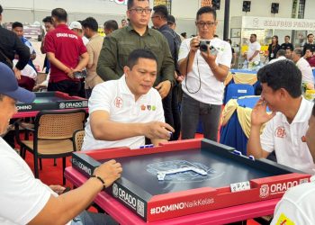Pererat Sinergi Forkopimda, Kapolresta Barelang Hadiri Turnamen Domino Piala Panglima TNI di Batam
