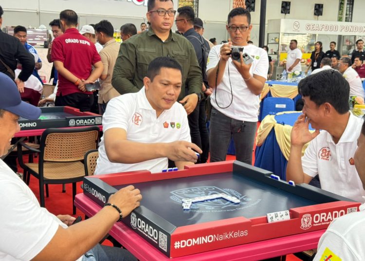 Pererat Sinergi Forkopimda, Kapolresta Barelang Hadiri Turnamen Domino Piala Panglima TNI di Batam
