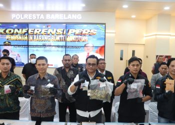Pemusnahan Narkoba Nilai Ratusan Juta di Polresta Barelang, 15 Tersangka Terancam 20 Tahun Penjara